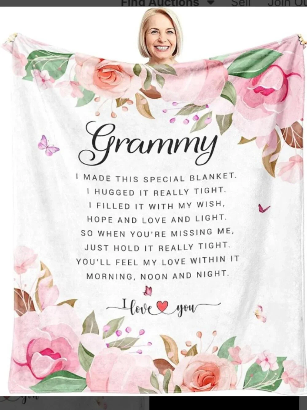 Grammy Gift Blanket 60